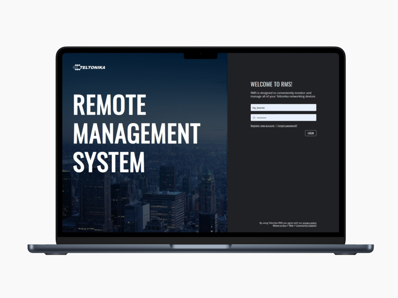 Teltonika RMS Remote Management System