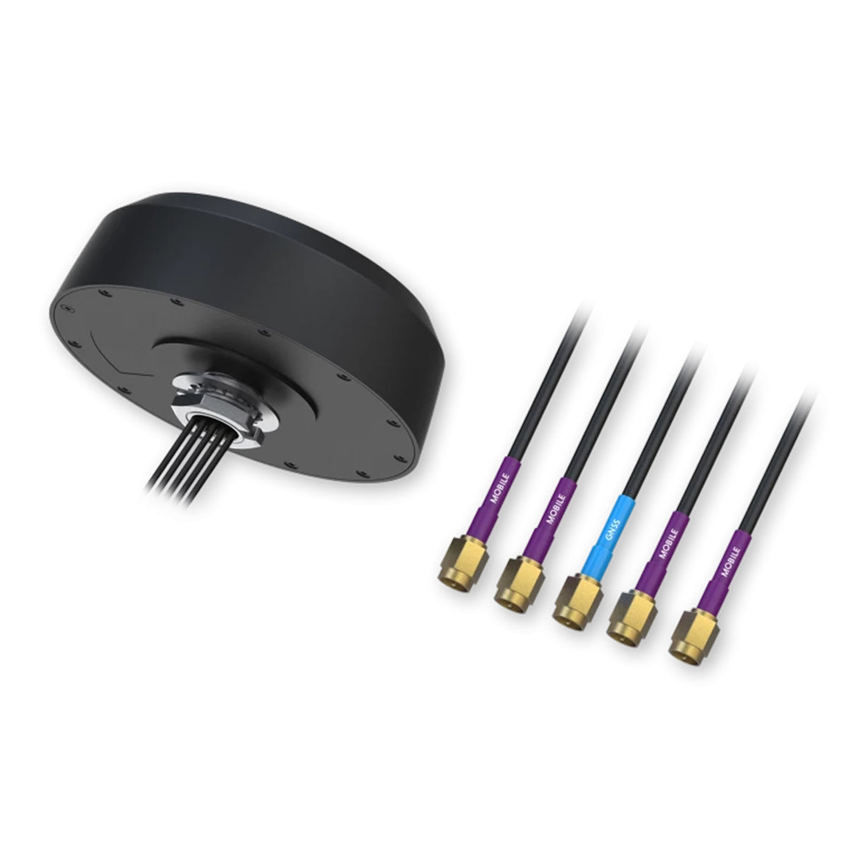 Teltonika PR1KCI49 5G Combo MIMO Mobil GNSS Dach-Antenne mit SMA Stecker