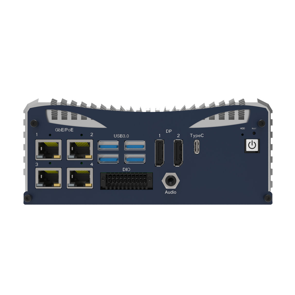 lüfterloser Industrie-PC Eagle-Eyes AIM13, 13. Generation