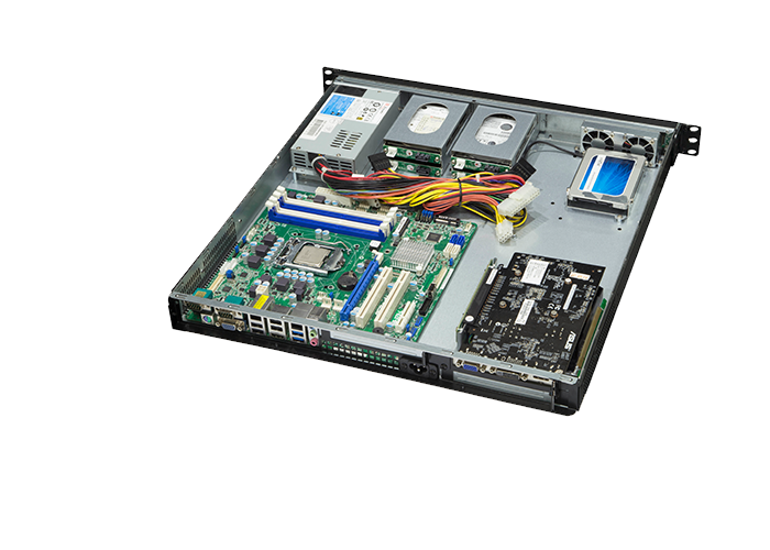 19" Rackmount Industrie-Rechner 1U RCC-14314i