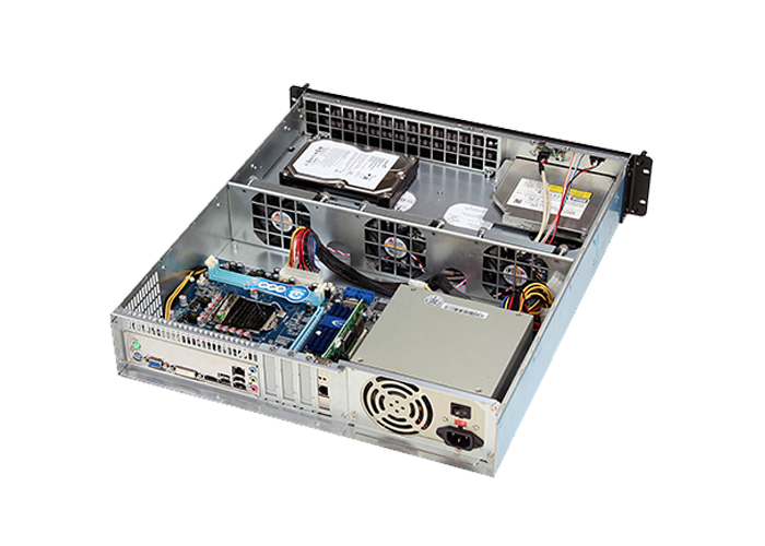 19" Rackmount Industrie-Rechner 2U RCC-244X54
