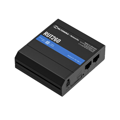 RUT271 Industrial RedCap IoT 5G Router mit 2x 10/100MBit und WLAN