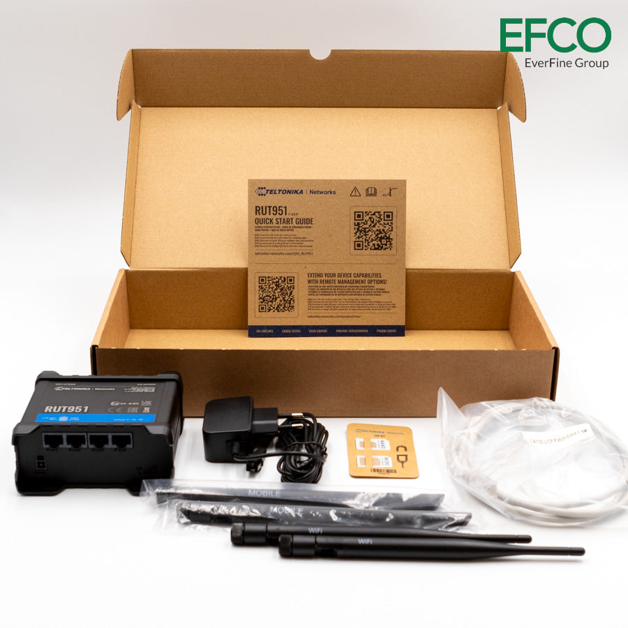 Teltonika RUT951 Lieferumfang