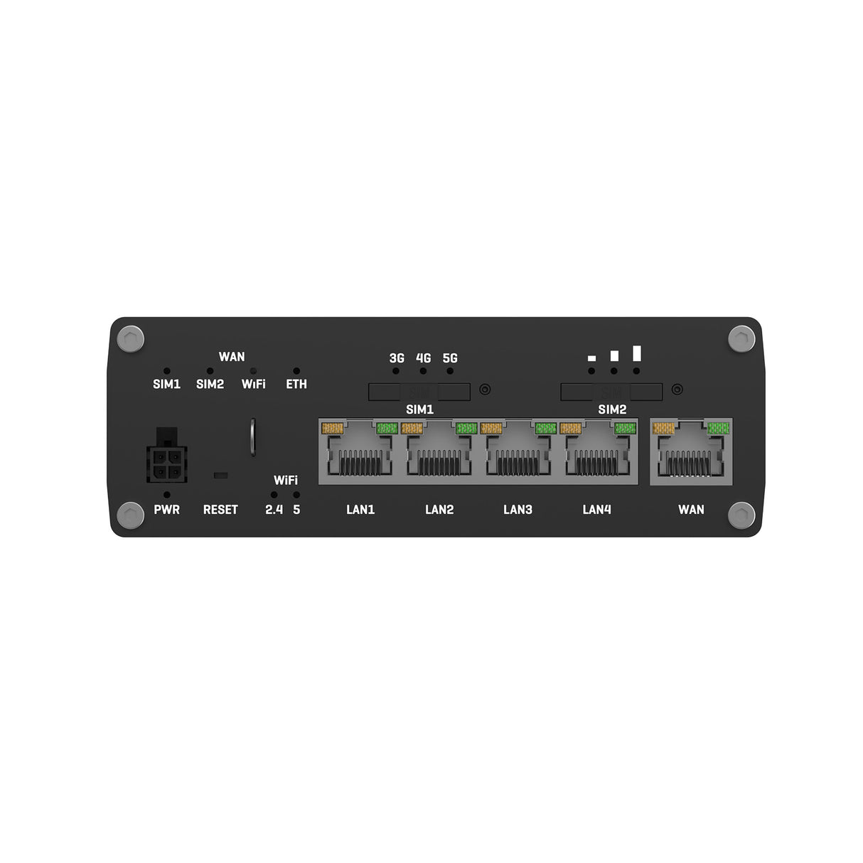 RUTM51 Industrial 5G Router mit 5x GbE, WLAN
