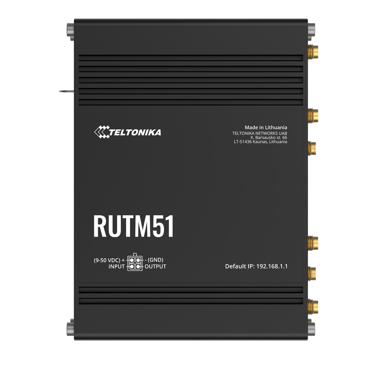 RUTM51 Industrial 5G Router mit 5x GbE, WLAN