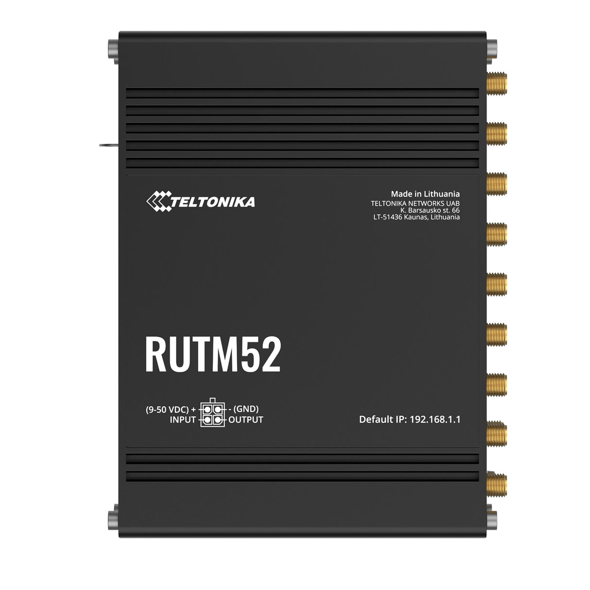 RUTM52 Industrial Dual 5G eSIM Router mit 5x GbE, WLAN & GNSS