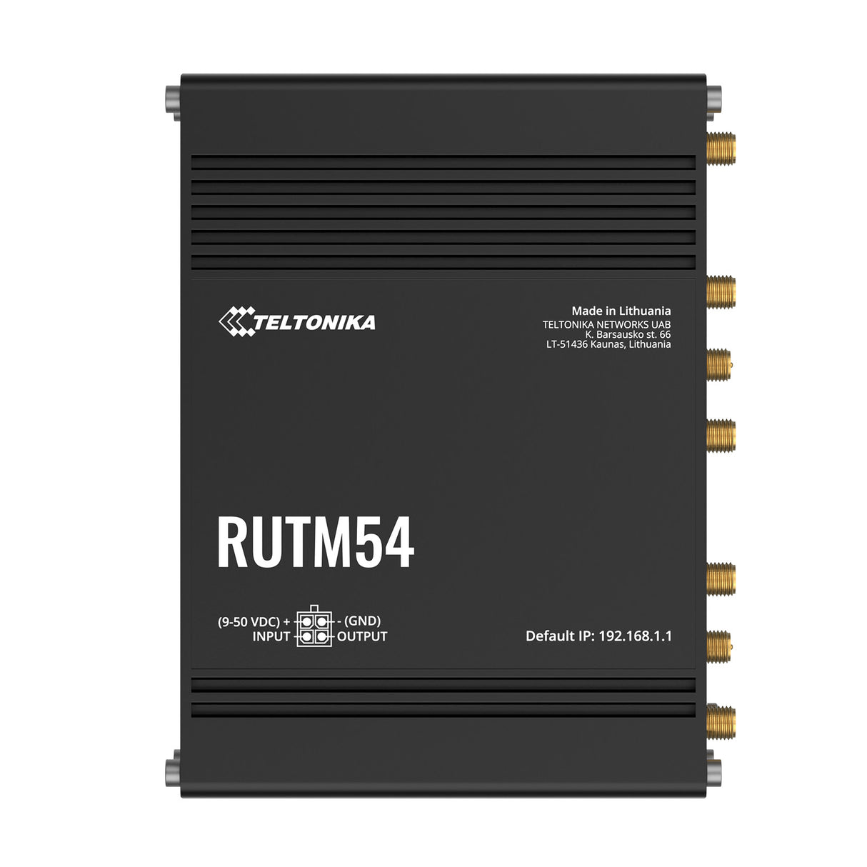 Teltonika RUTM54 Industrial Dual 5G eSIM Router mit 5x GbE & WLAN