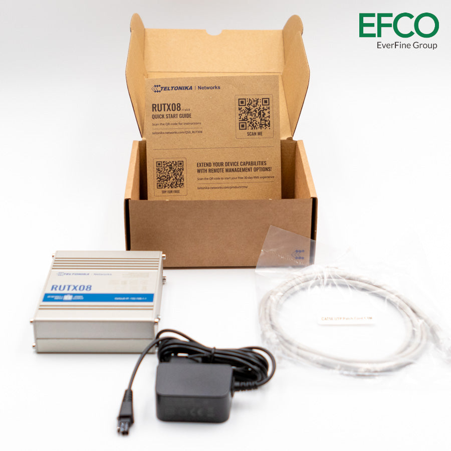 Teltonika RUTX08 Lieferumfang