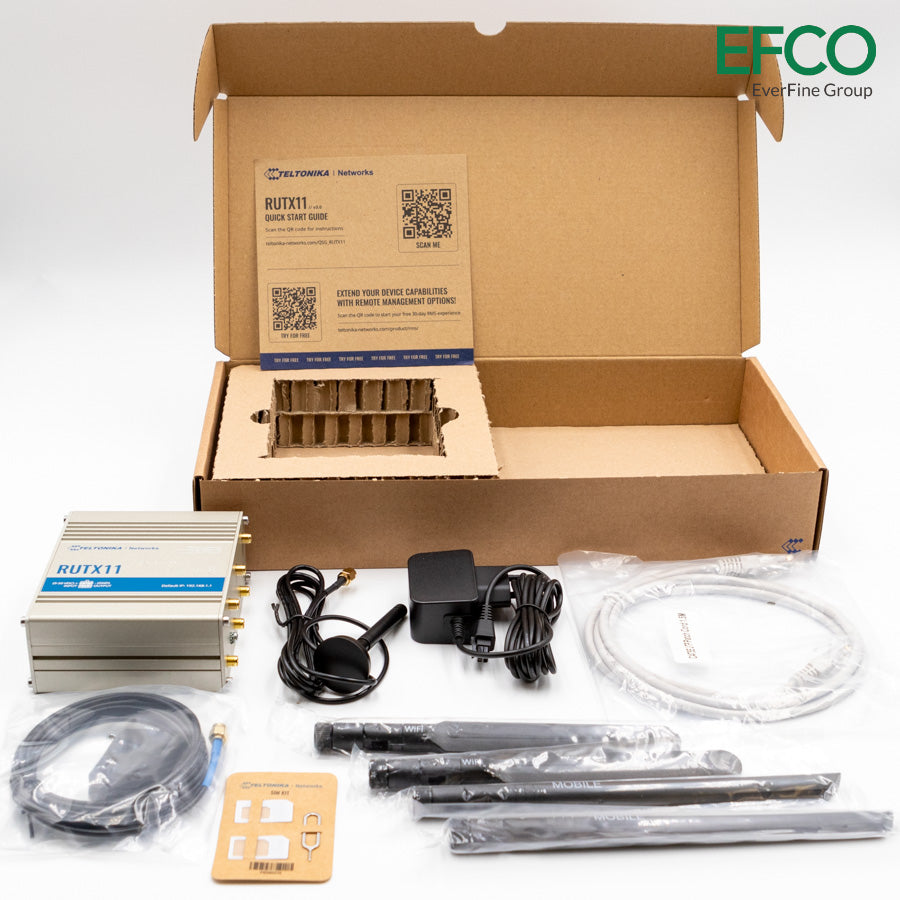 Teltonika RUTX11 Lieferumfang