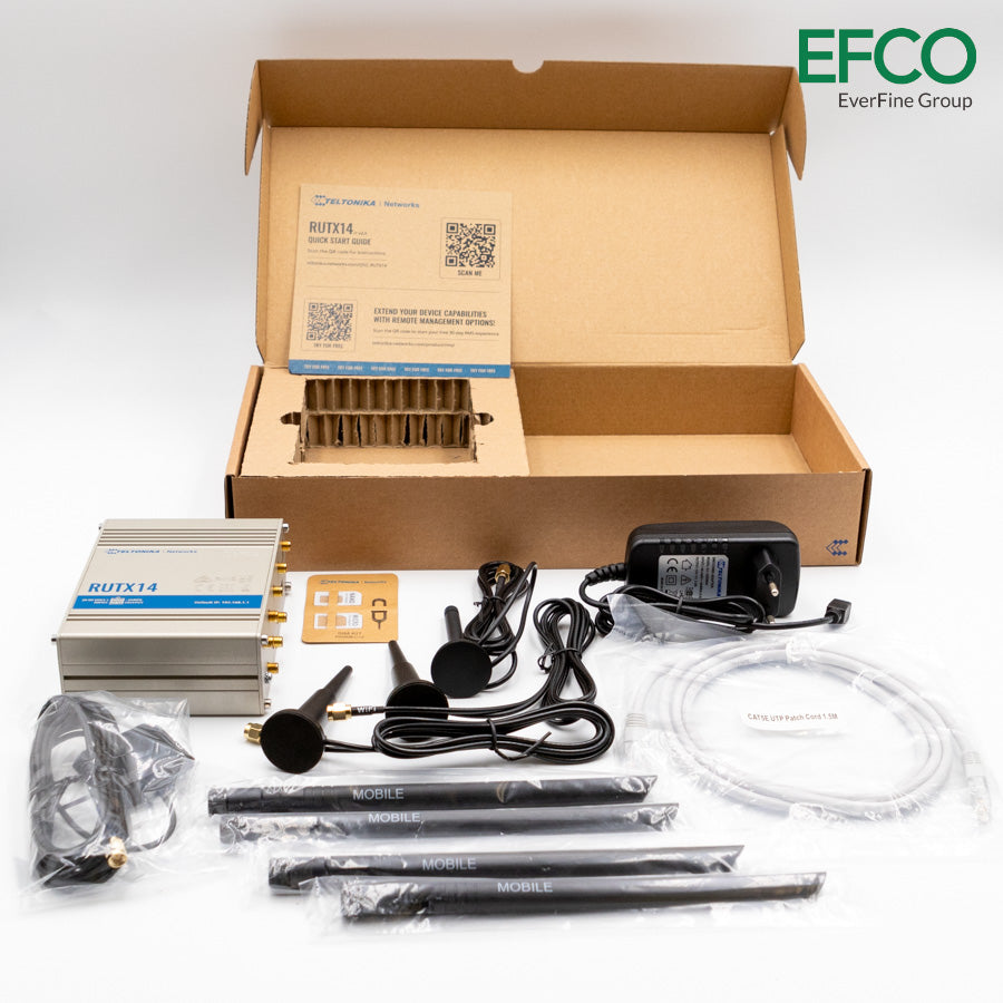 Teltonika RUTX14 Lieferumfang