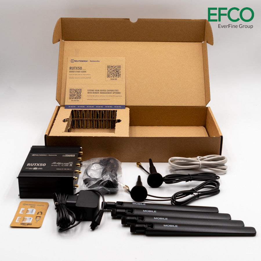 Teltonika RUTX50 Lieferumfang
