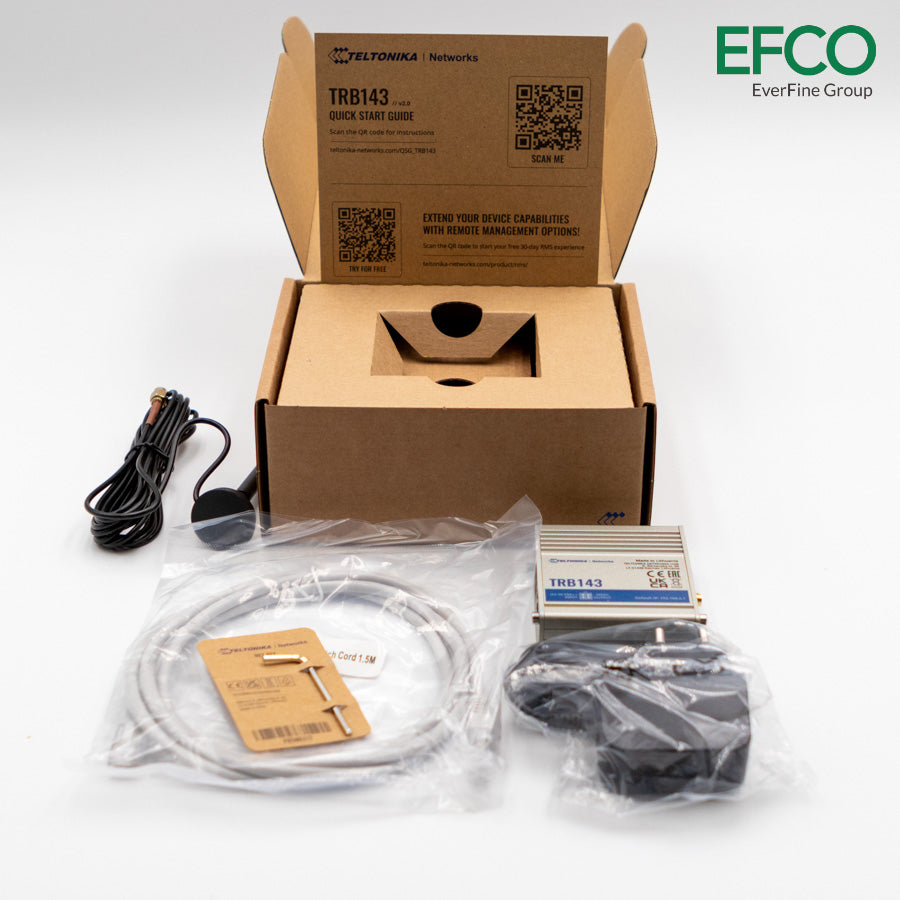 Teltonika TRB143 Lieferumfang