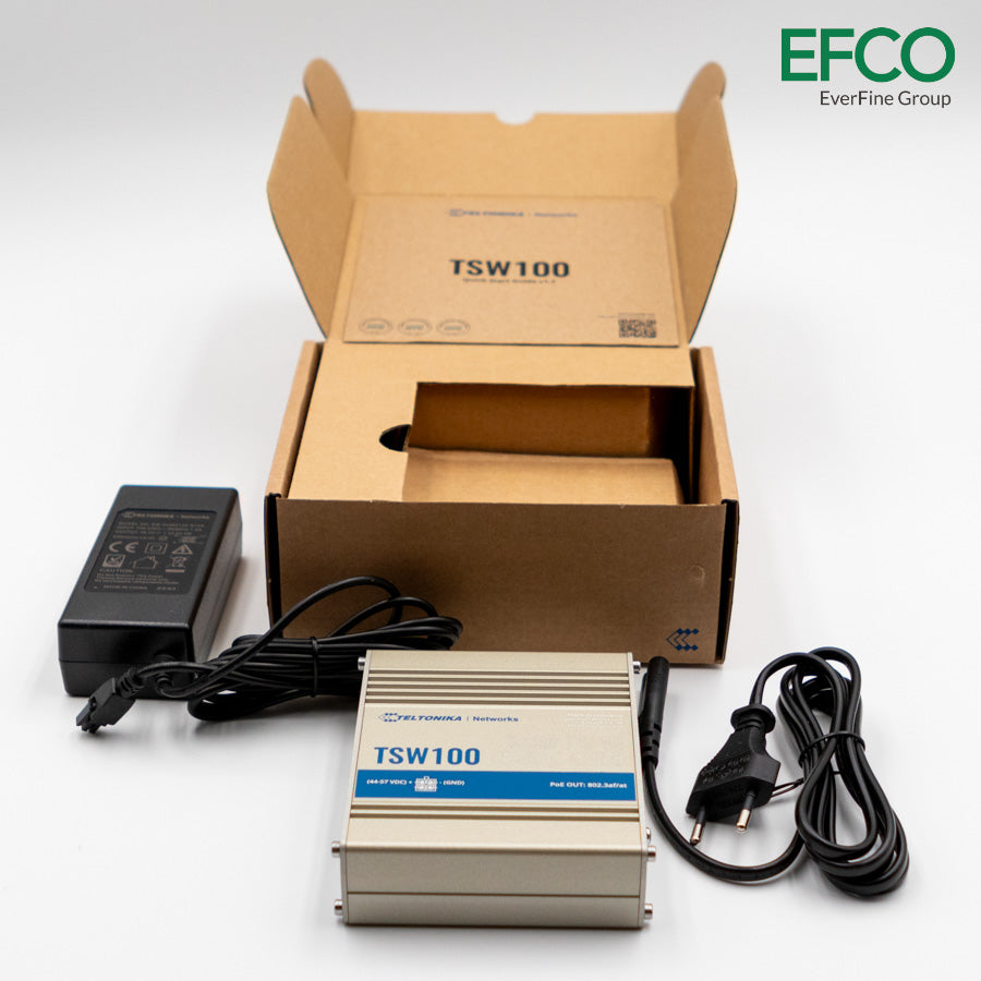 Teltonika TSW100 Lieferumfang