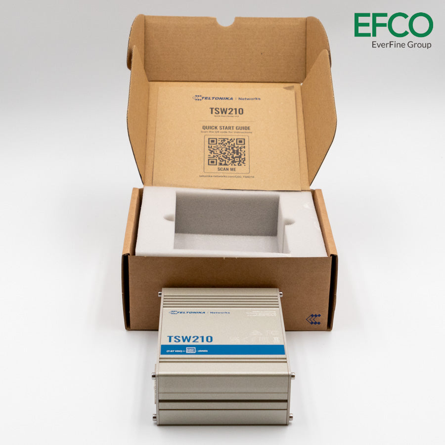 Teltonika TSW210 Lieferumfang