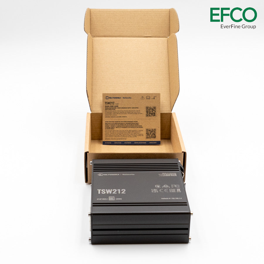 Teltonika TSW212 Lieferumfang