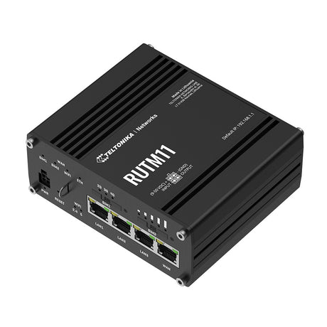 RUTM11 Industrial 4G/LTE Router mit 4x GbE & WLAN