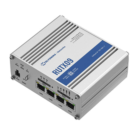 RUTX09 Industrial 4G/LTE Router mit 4x GbE & GNSS