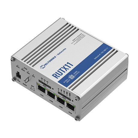 RUTX11 Industrial 4G/LTE Router mit 4x GbE, WiFi & Bluetooth, Railway Version