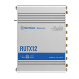 RUTX12 Industrial Dual-4G/LTE Router mit 5x GbE, WiFi & Bluetooth