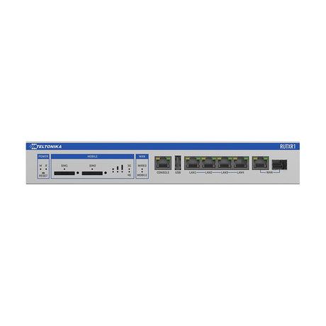 RUTXR1 Enterprise 4G LTE/SFP/WLAN Router, Rack-Mount