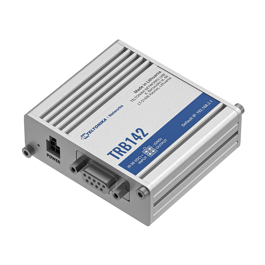 TRB142 Industrial 4G/LTE RS232 Gateway