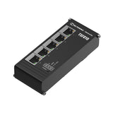 Teltonika TSF010 Industrial 5-Port 100MBit Unmanaged Ethernet Switch (5x RJ45 Ports), Hutschiene