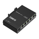 TSW010 Industrial 5-Port 100MBit Unmanaged Ethernet Switch (5x RJ45 Ports), Hutschiene