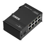 Teltonika TSW030 Unmanaged 8-Port Switch, Seitenansicht