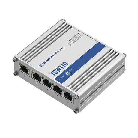 TSW110 5-Port Gigabit Unmanaged Ethernet Switch (5x RJ45 Ports)