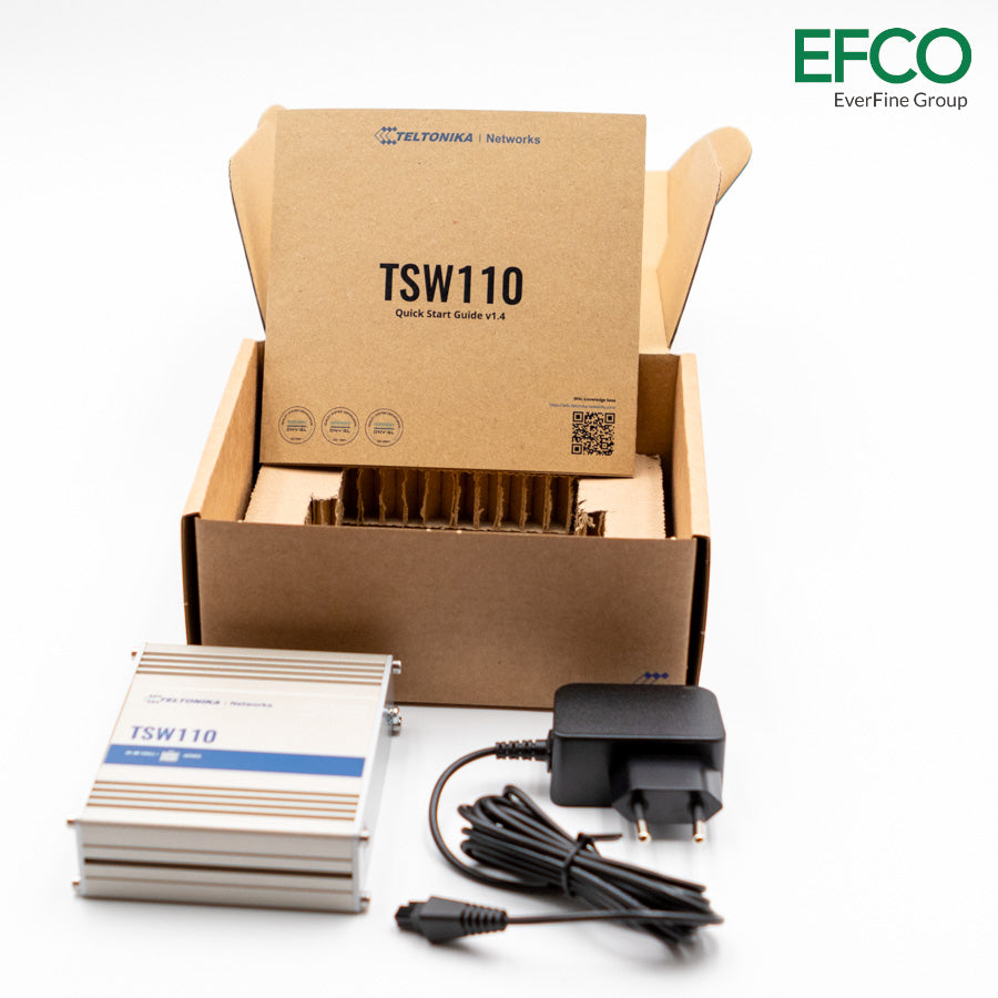 Teltonika TSW110 Lieferumfang