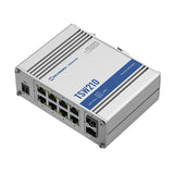 TSW210 10-Port Gigabit Unmanaged Ethernet Switch (8x RJ45 Ports, 2x SFP)