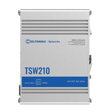 TSW210 10-Port Gigabit Unmanaged Ethernet Switch (8x RJ45 Ports, 2x SFP)