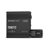 TSW212 10-Port Gigabit Managed L2 Ethernet Switch (8x RJ45 Ports, 2x SFP)