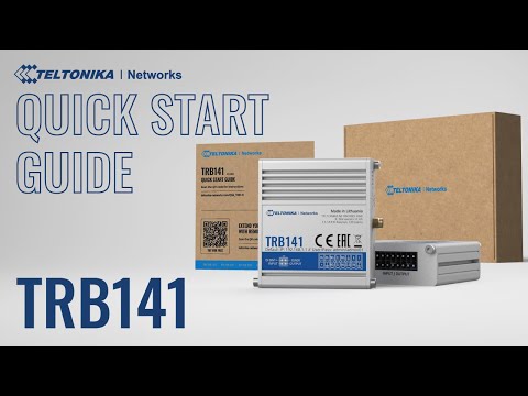 TRB141 Industrial 4G/LTE I/O Gateway