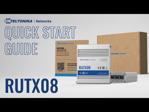 RUTX08 Industrial IoT Router mit 4x GbE und VPN