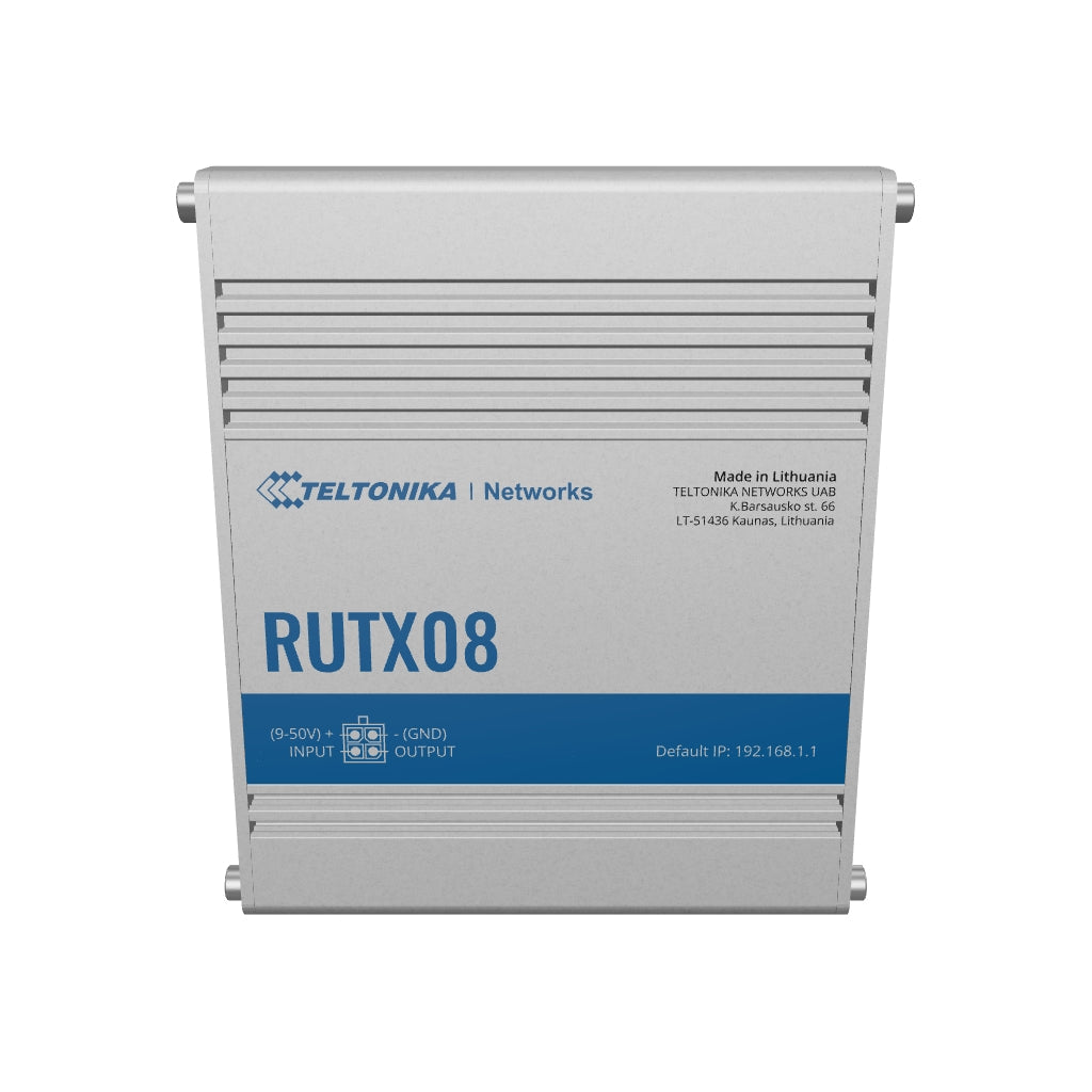 RUTX08 Industrial IoT Router mit 4x GbE und VPN