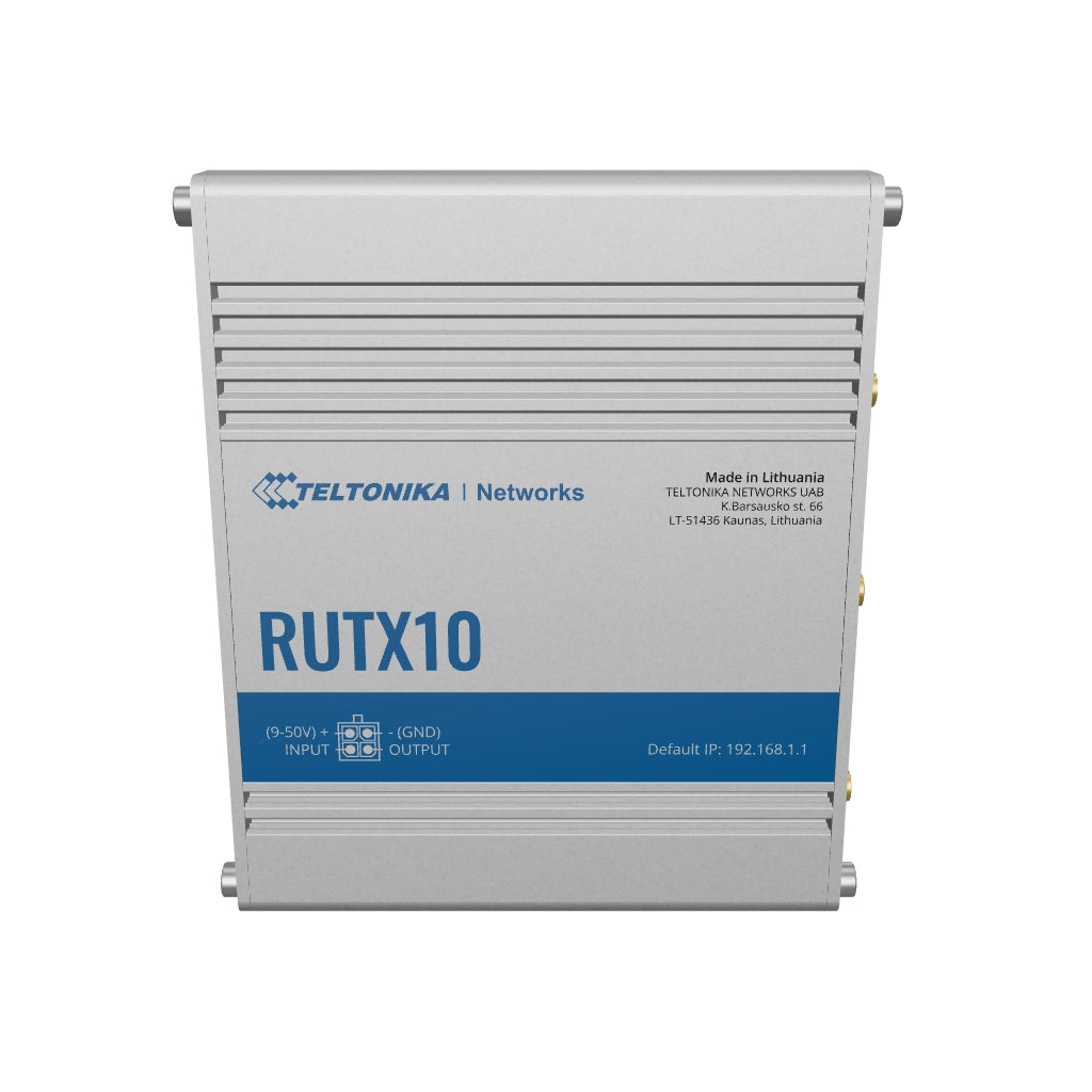 RUTX10 Industrial IoT Router mit 4x GbE, WiFi & Bluetooth