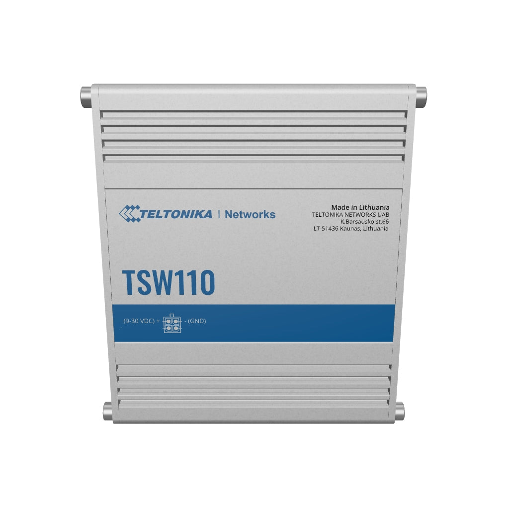 TSW110 5-Port Gigabit Unmanaged Ethernet Switch (5x RJ45 Ports)