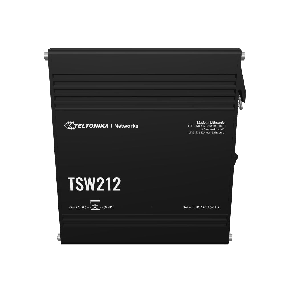 TSW212 10-Port Gigabit Managed L2 Ethernet Switch (8x RJ45 Ports, 2x SFP)