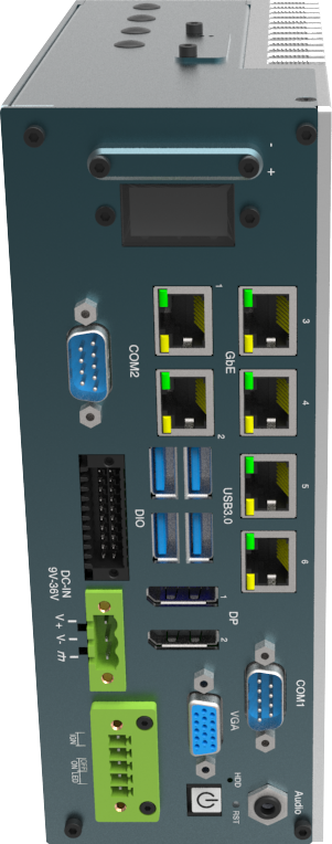 lüfterloser Industrie-PC Eagle-Eyes AIMD7